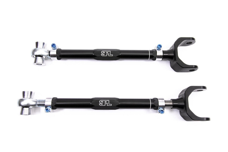 Cadillac ATS Suspension Control Arm Link - Rear - SPL Parts - Traction Links - Blue Anodized - `13-`19 Cadillac ATS Suspension Control Arm Link - Rear - SPL Parts - Traction Links - Blue Anodized - `13-`19
